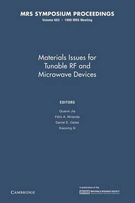 Materials Issues for Tunable RF and Microwave Devices: Volume 603 - 