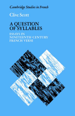 A Question of Syllables - Clive Scott