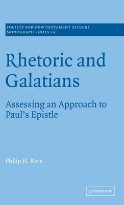 Rhetoric and Galatians - Philip H. Kern