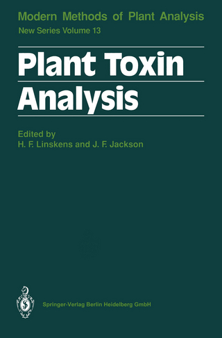 Plant Toxin Analysis - Hans F. Linskens; John F. Jackson