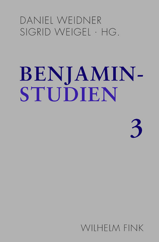 Benjamin-Studien 3 - Daniel Weidner; Sigrid Weigel