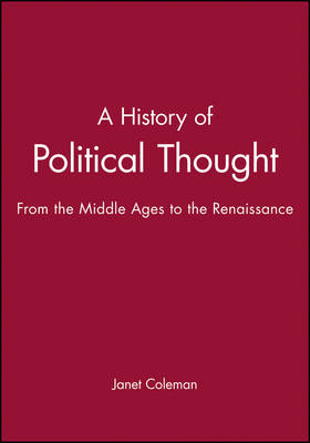 A History of Political Thought - J Coleman