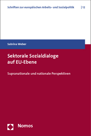 Sektorale Sozialdialoge auf EU-Ebene - Sabrina Weber