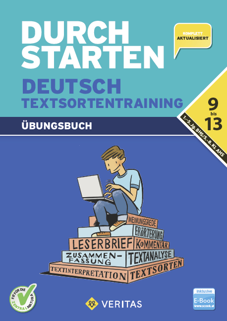 Durchstarten Deutsch Textsortentraining. Übungsbuch - Jutta Hofer