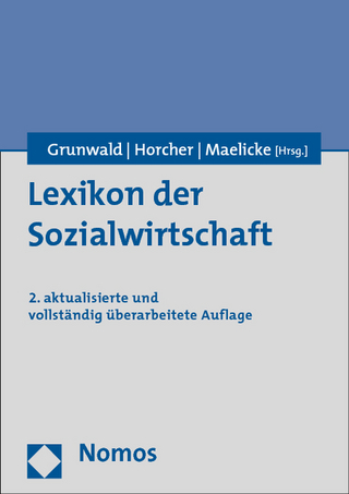 Lexikon der Sozialwirtschaft - Klaus Grunwald; Georg Horcher; Bernd Maelicke