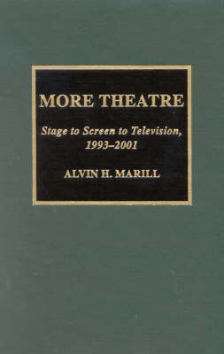 More Theatre - Alvin H. Marill