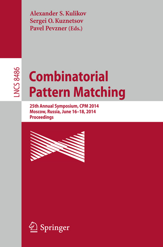 Combinatorial Pattern Matching - Alexander S. Kulikov; Sergei O. Kuznetsov; Pavel Pevzner