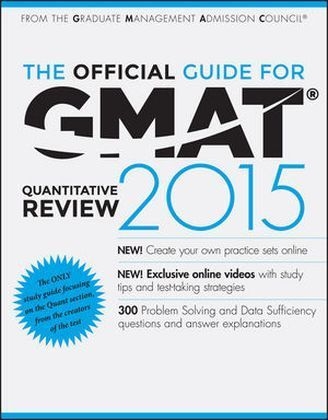 The Official Guide for GMAT Quantitative Review 2015 with Online Question Bank and Exclusive Video -  GMAC (Graduate Management Admission Council)