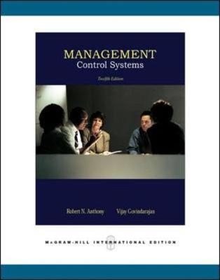 Management Control Systems - Robert Anthony, Vijay Govindarajan