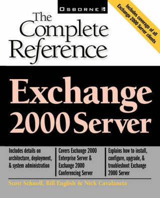 Exchange 2000 Server - Joshua Konkle; Scott Schnoll; Michael Cooper