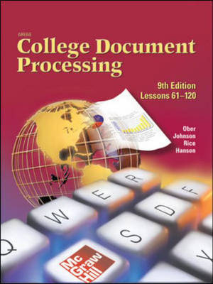 Gregg College Keyboarding and Document Processing (GDP), Take Home Version, Kit 2 for Word 2003 (Lessons 61-120) - OBER