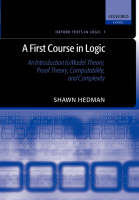 A First Course in Logic - Shawn Hedman