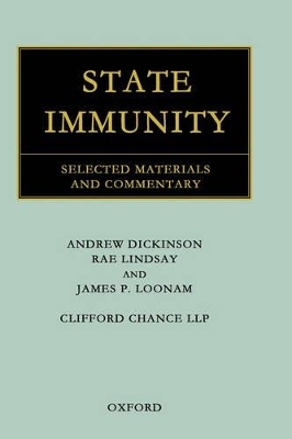 State Immunity - Andrew Dickinson; Rae Lindsay; James P. Loonam; Clifford Chance LLP