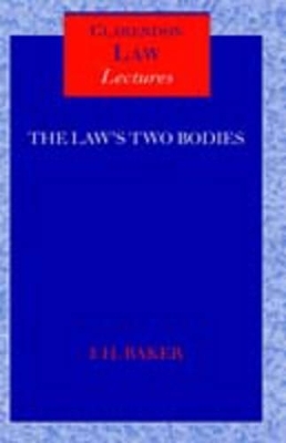 The Law's Two Bodies - John Baker