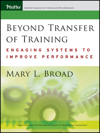 Beyond Transfer of Training - Mary Broad