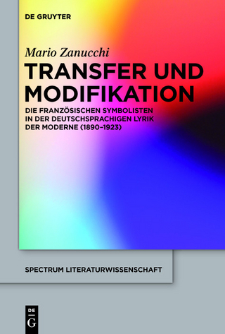 Transfer und Modifikation - Mario Zanucchi