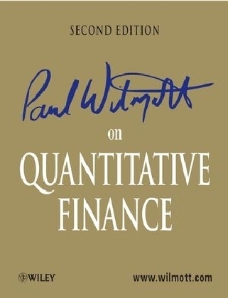 Paul Wilmott on Quantitative Finance, 3 Volume Set - Paul Wilmott