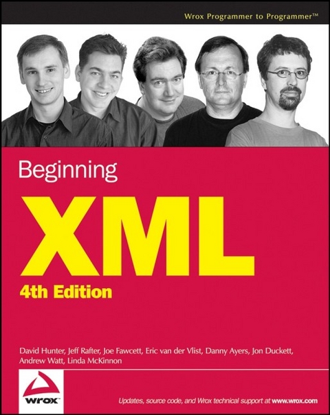 Beginning XML - David Hunter, Jeff Rafter, Danny Ayers, Eric Van Der Vlist, Joe Fawcett