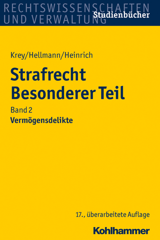 Strafrecht Besonderer Teil - Volker Krey; Uwe Hellmann; Manfred Heinrich