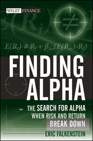 Finding Alpha - Eric Falkenstein