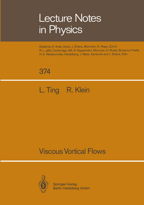 Viscous Vortical Flows - Lu Ting, Rupert Klein