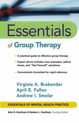 Essentials of Group Therapy - V Brabender