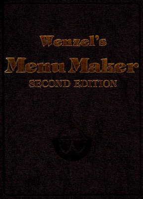 Wenzel's Menu Maker - George Leonard Wenzel