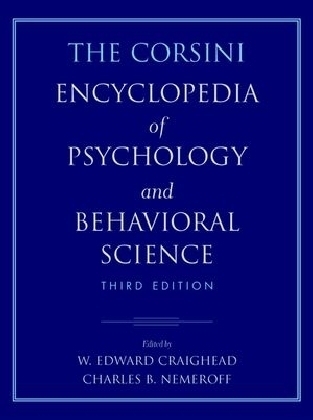 The Corsini Encyclopedia of Psychology and Behavioral Science, 4 Volume Set - W. Edward Craighead; Charles B. Nemeroff