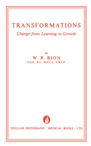 Transformations - W. R. Bion