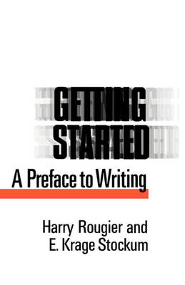 Getting started - Harry Rougier; E. Krage Stockum