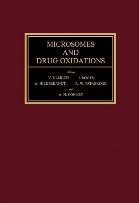 Microsomes and Drug Oxidations - 