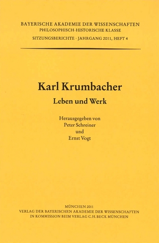 Karl Krumbacher - Peter Schreiner; Ernst Vogt