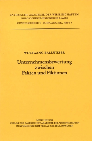 Unternehmensbewertung zwischen Fakten und Fiktionen - Wolfgang Ballwieser