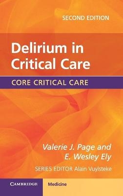 Delirium in Critical Care - Valerie J. Page, E. Wesley Ely