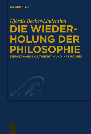 Die Wiederholung der Philosophie - Hjördis Becker-Lindenthal