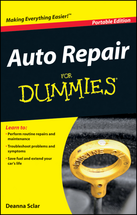 Auto Repair For Dummies, Portable Edition - Deanna Sclar