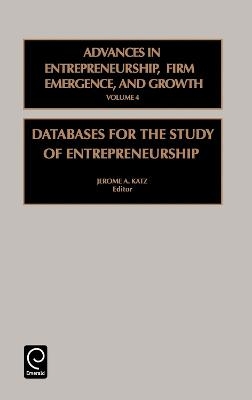 Databases for the Study of Entrepreneurship - Jerome A. Katz
