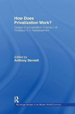 How Does Privatization Work? - Anthony Bennett