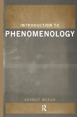 Introduction to Phenomenology - Dermot Moran