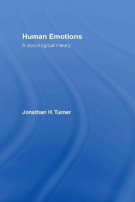 Human Emotions - Jonathan H. Turner