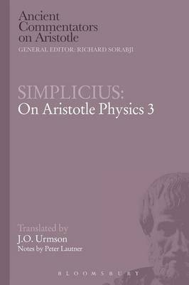 Simplicius: On Aristotle Physics 3 - Peter Lautner; Simplicius