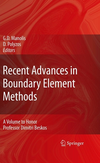 Recent Advances in Boundary Element Methods - George Manolis; Demosthenes Polyzos