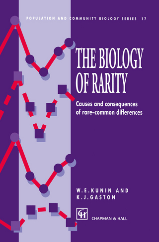 The Biology of Rarity - W.E. Kunin; K.J. Gaston