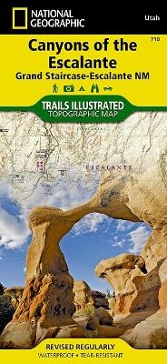 Canyons Of The Escalante - National Geographic Maps