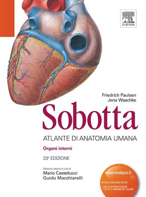 eBook: Sobotta - Atlante di Anatomia Umana von Friedrich Paulsen, ISBN  978-88-214-3450-1