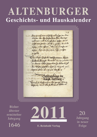 Altenburger Geschichts- und Hauskalender 2011