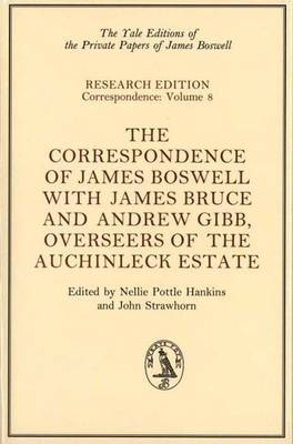 The Correspondence and Other Papers of James Boswell - James Boswell; Marshall Waingrow; John Strawhorn