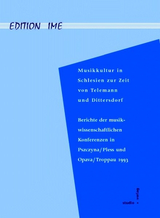 Musikkultur in Schlesien zur Zeit von Telemann und Dittersdorf - Wolf Hobohm; Carsten Lange; Hubert Unverricht
