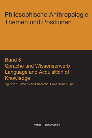 Sprache und Wissenserwerb - Ada Neschke; Hans Rainer Sepp
