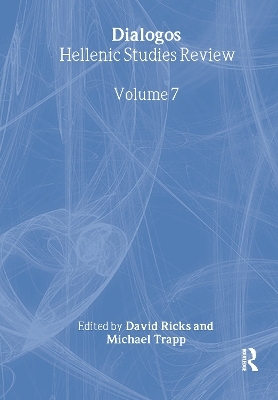 Dialogos - David Ricks; Michael Trapp